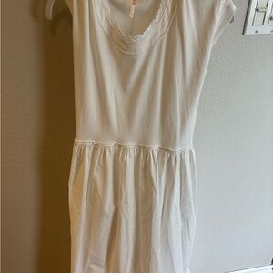 Free People White Maxi Dress
